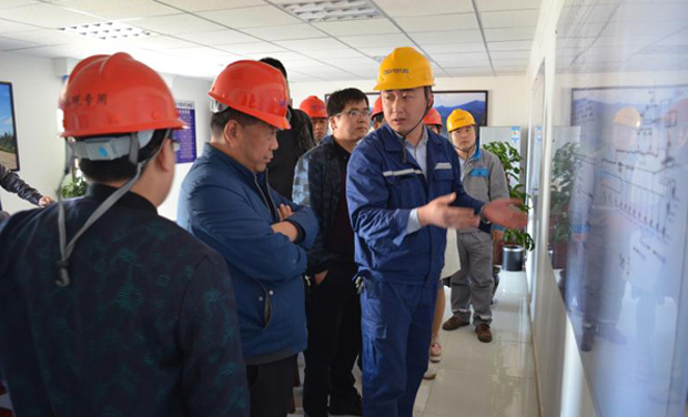 咸陽市環(huán)保局局長王效民到咸陽海創(chuàng)檢查指導(dǎo)