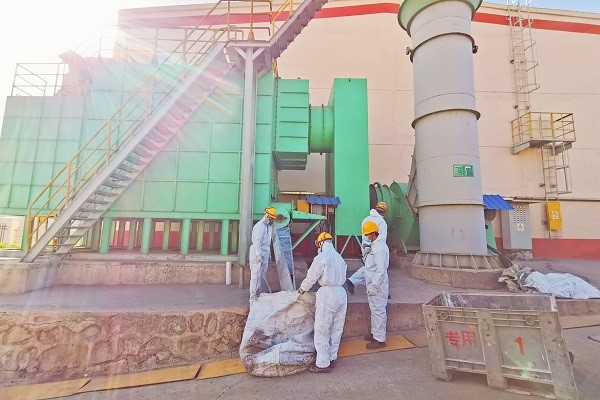 綠色發展，環保先行——銅川海創完成暫存庫除臭風機活性炭更換