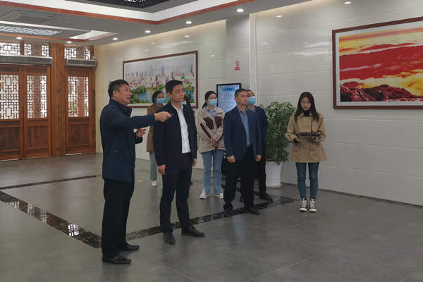 繁昌區委副書記王永璋一行到蕪湖海創考察調研