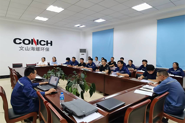 點滴積累、久久為功——文山海螺環保開展安全培訓演練