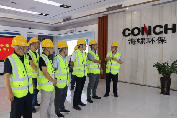 云浮深環(huán)總經(jīng)理薛志強(qiáng)到陽(yáng)春環(huán)保考察交流
