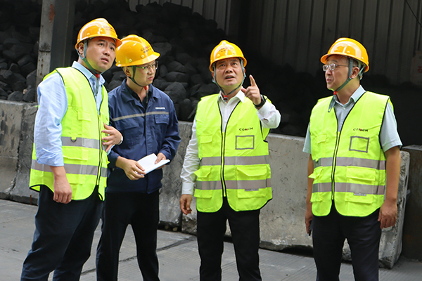 海螺環保黨委書記、總經理汪純健赴浙江區域調研指導