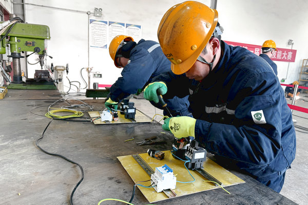 比武礪精兵 競技展風采——記榆林海環第一屆職工技能大賽