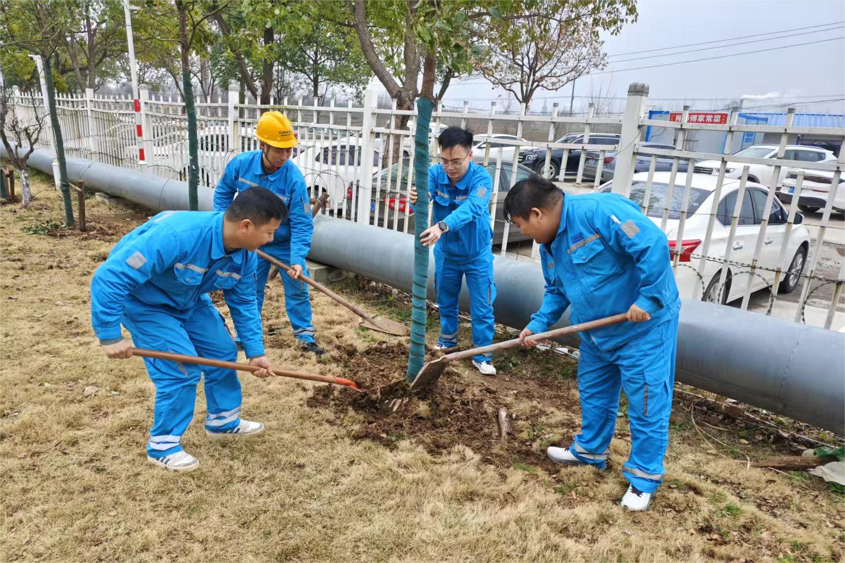 植此青綠 共生美好——全椒環(huán)保開展綠化美化植樹活動(dòng)