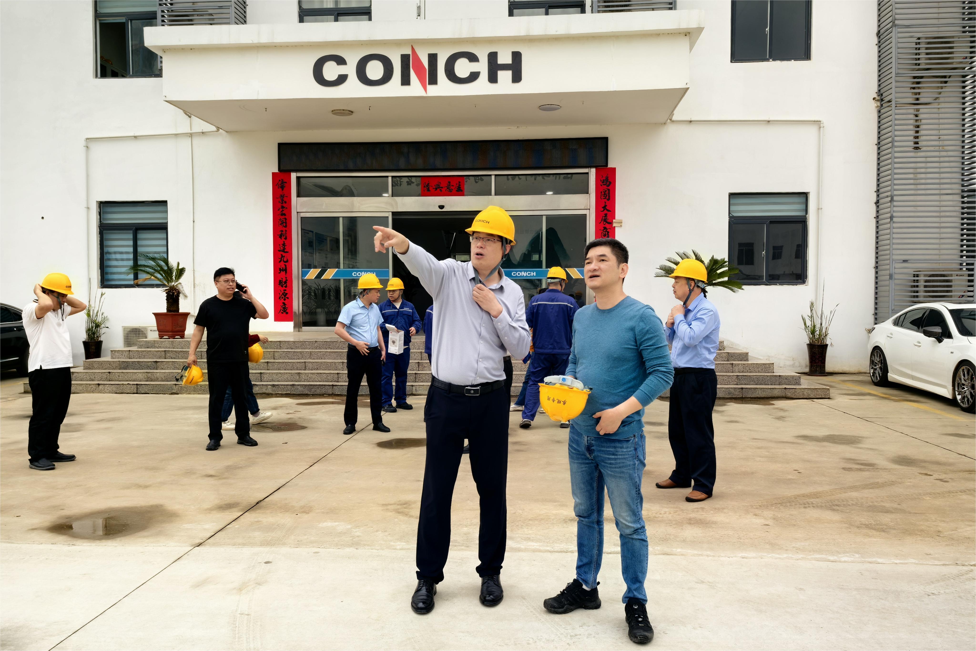 桂林生態環境局熊曉兵副局長一行蒞桂林海中開展調研