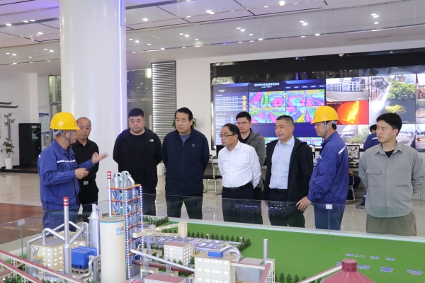 河南省生態(tài)環(huán)境廳督察辦一級調(diào)研員張銀明一行蒞臨登封海中參觀調(diào)研