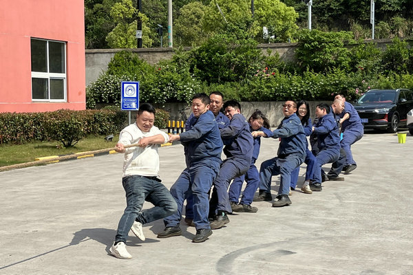 激情“五一”、活力“五四”，寧海馨源泰公司職工運動精彩紛呈