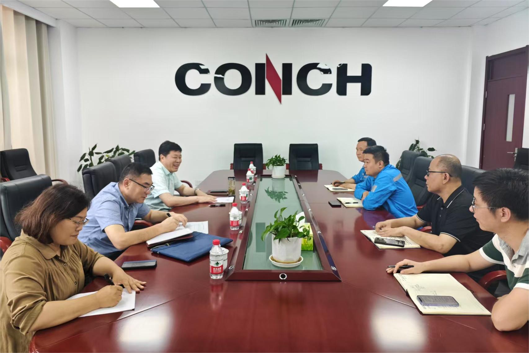 滁州市生態環境局江海一行蒞臨全椒海螺環保檢查指導